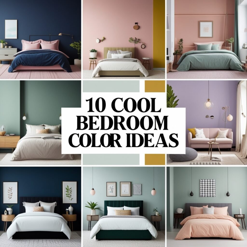 bedroom color combination ideas