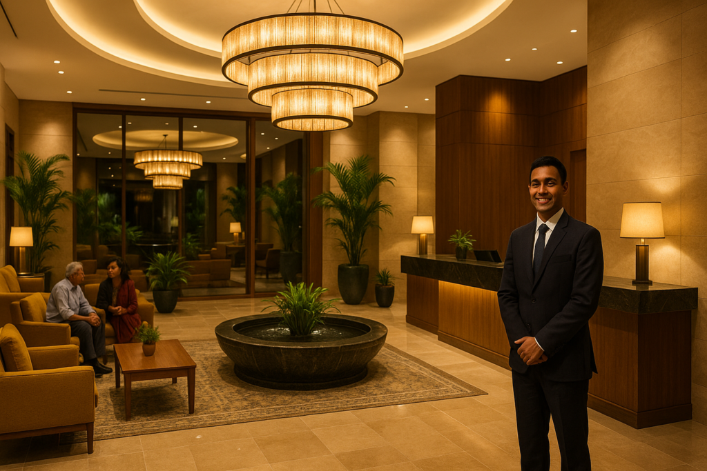 hotel lobby interior design