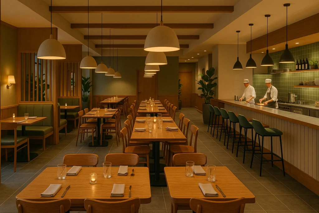 Restaurant Layout design